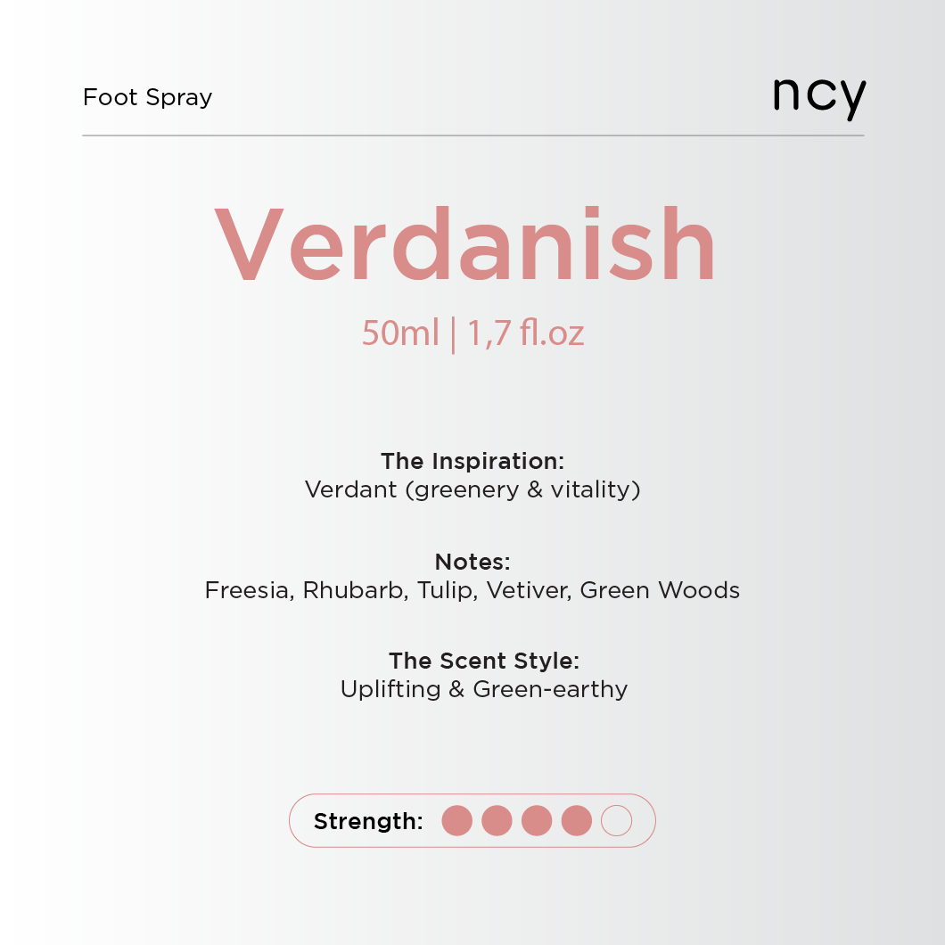 NCY Antibacterial Foot Spray VERDANISH - Gambar 2