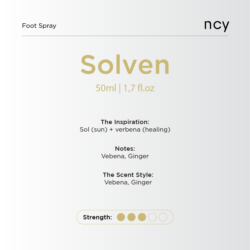 NCY Antibacterial Foot Spray SOLVEN - Gambar 2