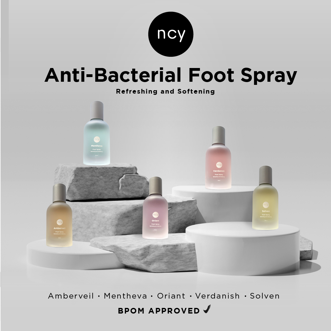 NCY Antibacterial Foot Spray SOLVEN - Gambar 5